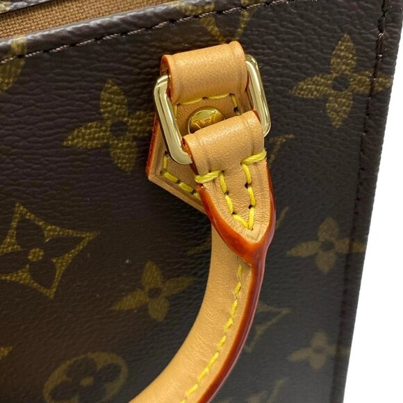 Auth LOUIS VUITTON Petit Sac Plat M69442 Monogram - CA4230 Tote Bag - Picture 11 of 16